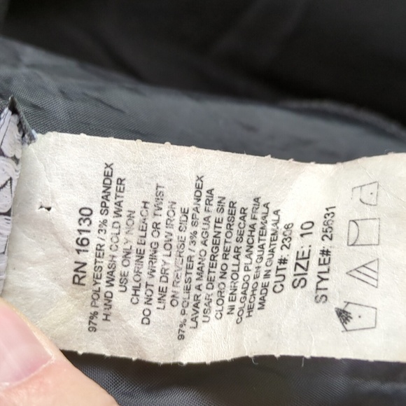 Vintage 90s Helene Blake Black Velvet Cocktail Sheath Dress - Picture 8 of 9